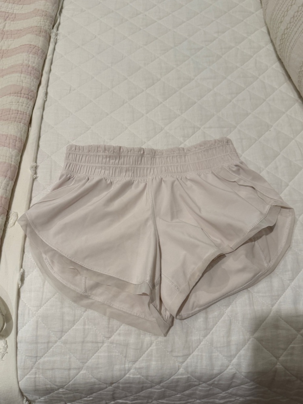 lululemon athletica Women's White Athletic Shorts